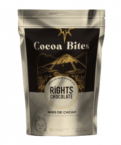 NIBS de cacao cubiertos chocolate